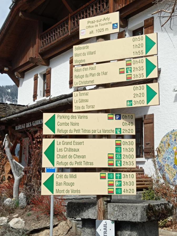 Апартаменты Studio Praz Sur Arly Экстерьер фото
